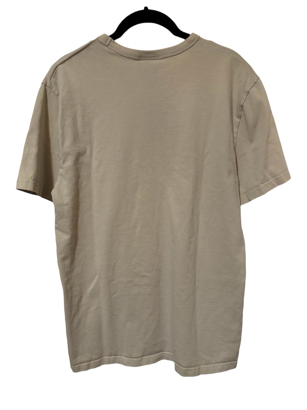Champion Beige Short-Sleeve T-Shirt with Green Emblem - Picture 2 of 5